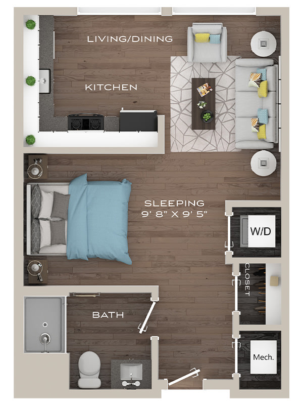 JRG Lofts – 1-406