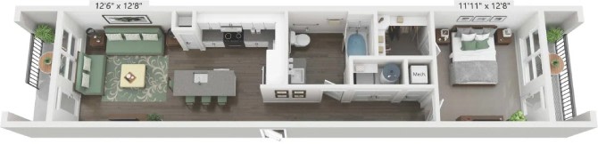 Ladora Modern Apartments – 13-104