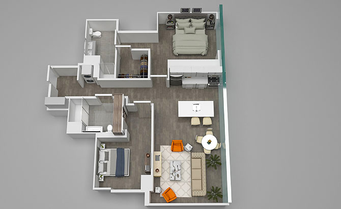 1001 South State – 2102