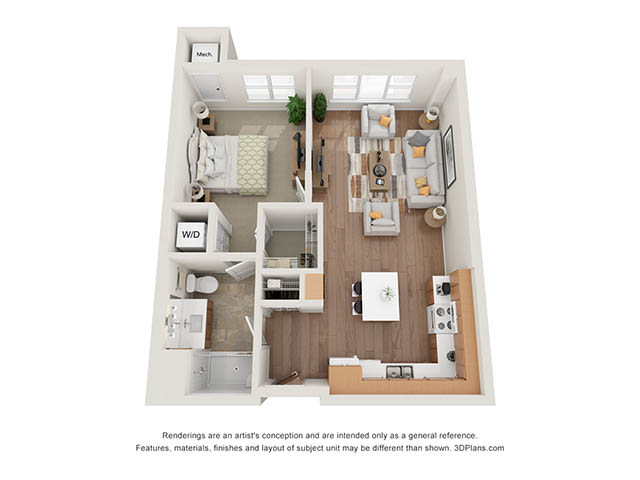 Senior & Affordable Housing – The Legends at Berry 62+ Apartments – 313B