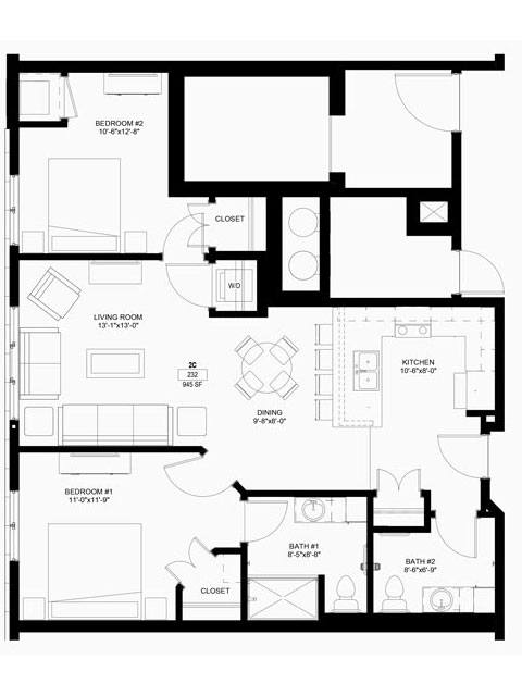 Senior & Affordable Housing – The Legends of Columbia Heights 55+ Living – 332