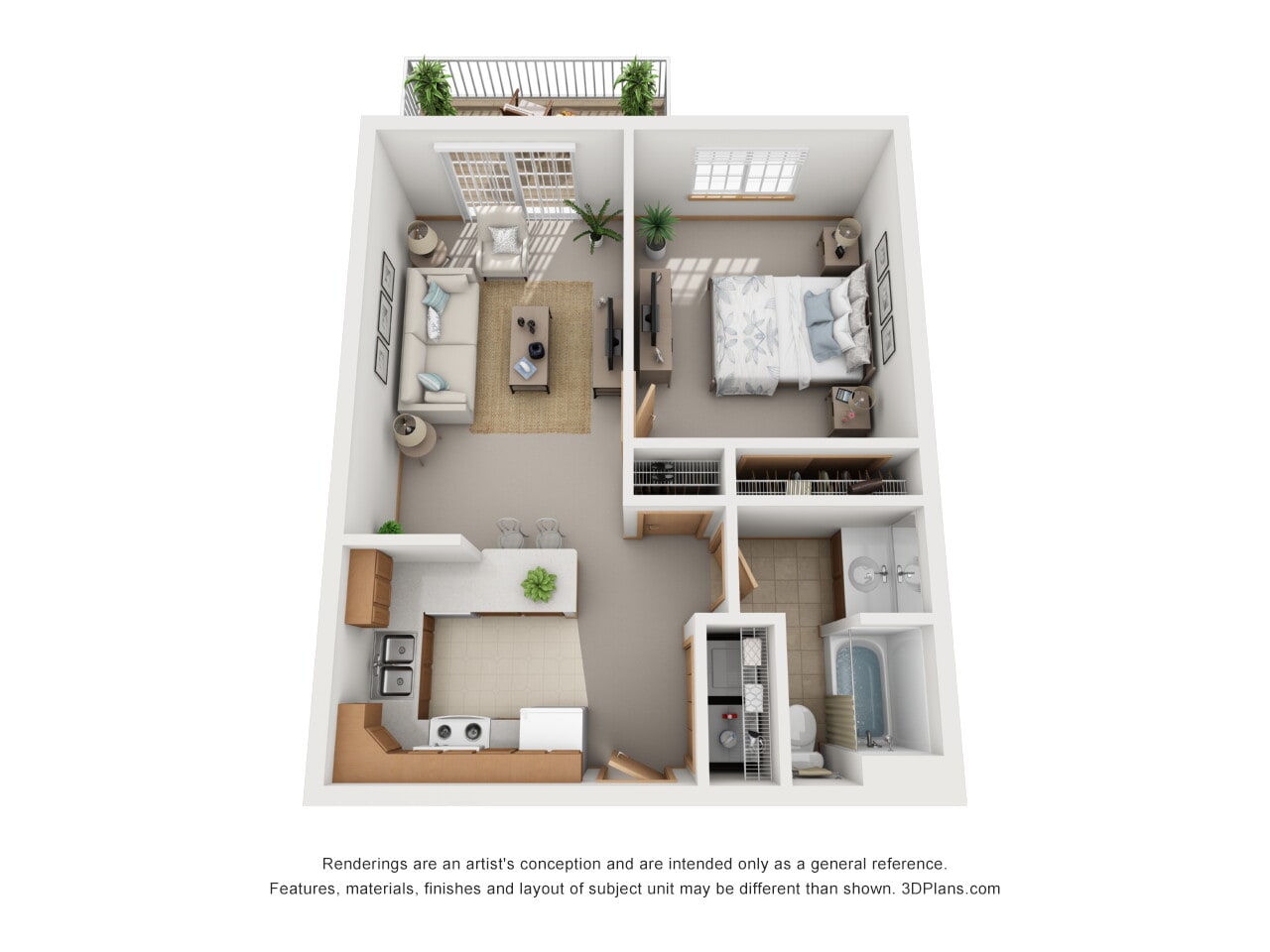 Platinum Valley Apartments – A-210
