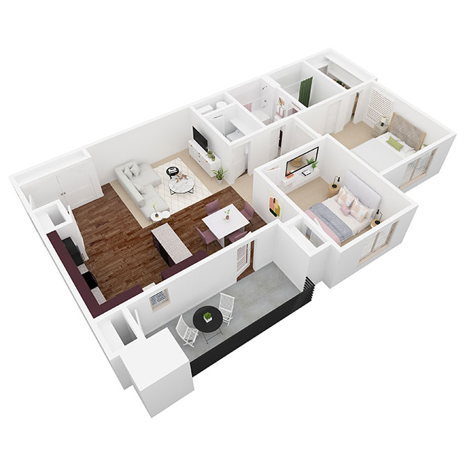 The Villas on Main Street – A301