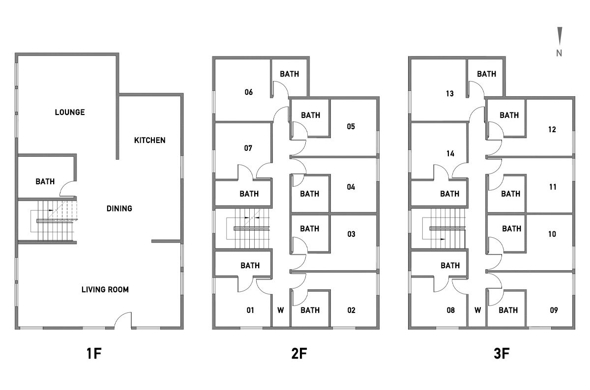 Polaris – 1446 W 37th St - 3 (Private Bathroom)
