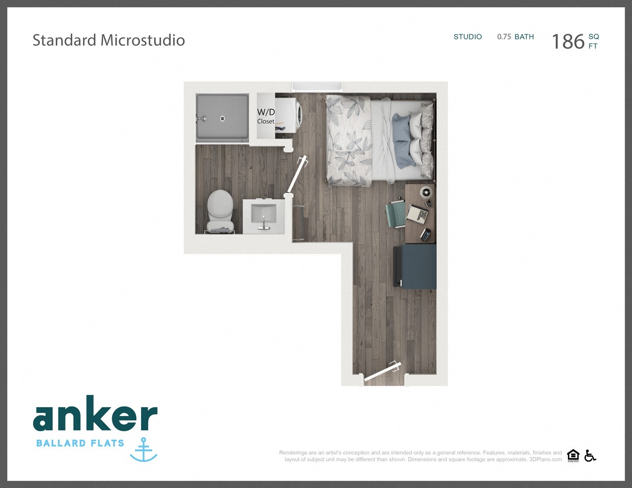 Anker Ballard Flats – 306
