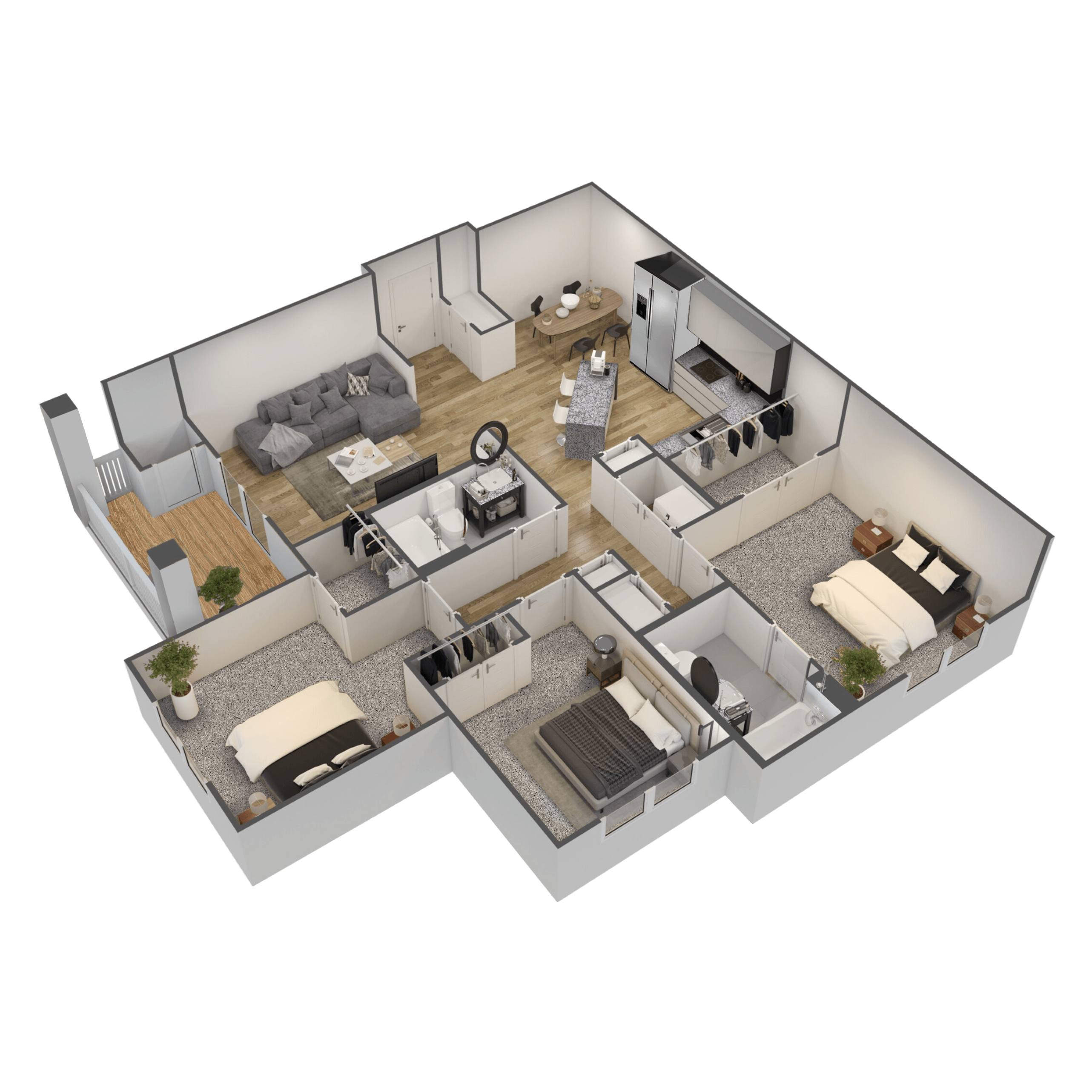 Zatitude Apartments – 5216