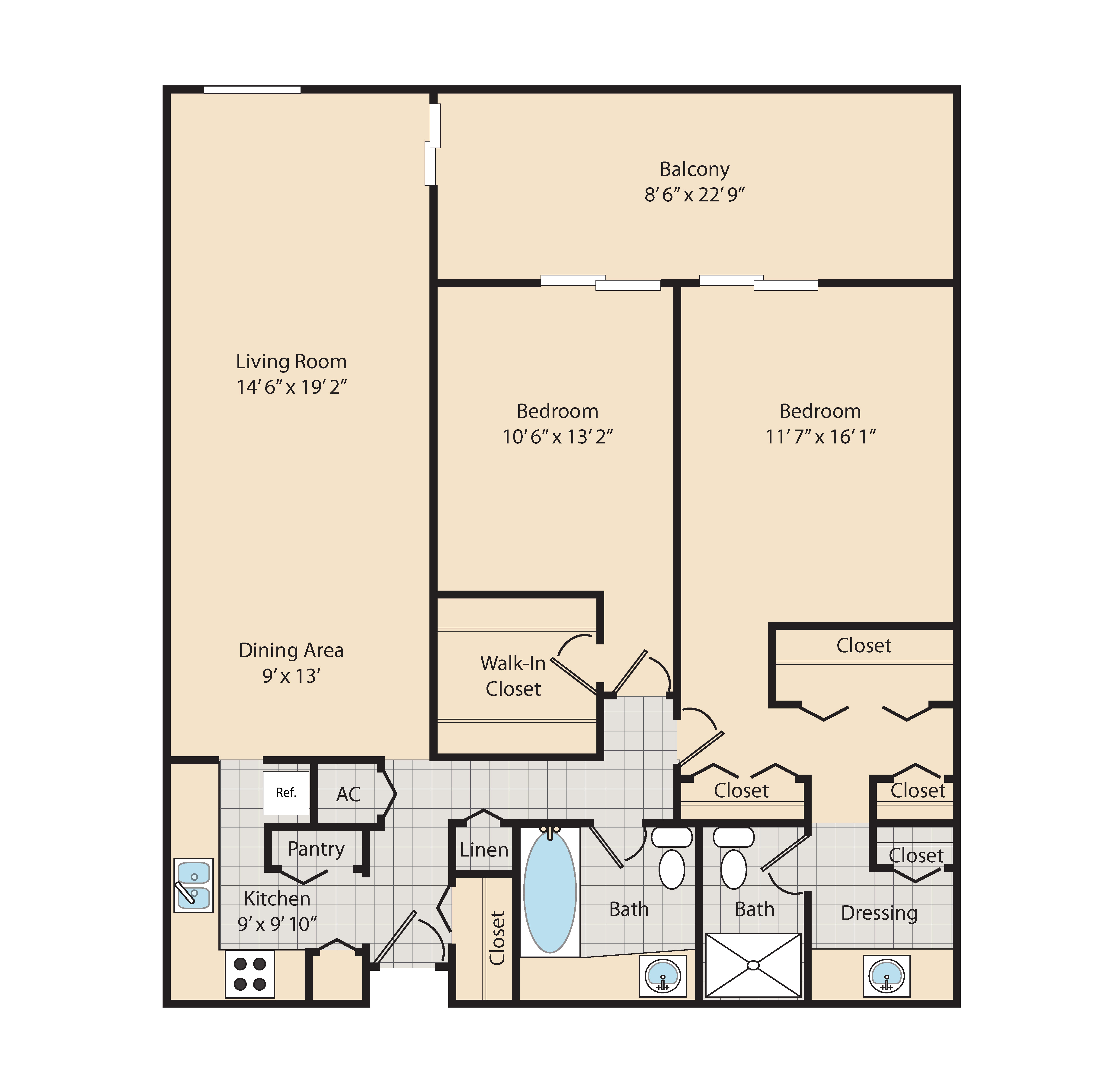 The Cascades Apartments – 215