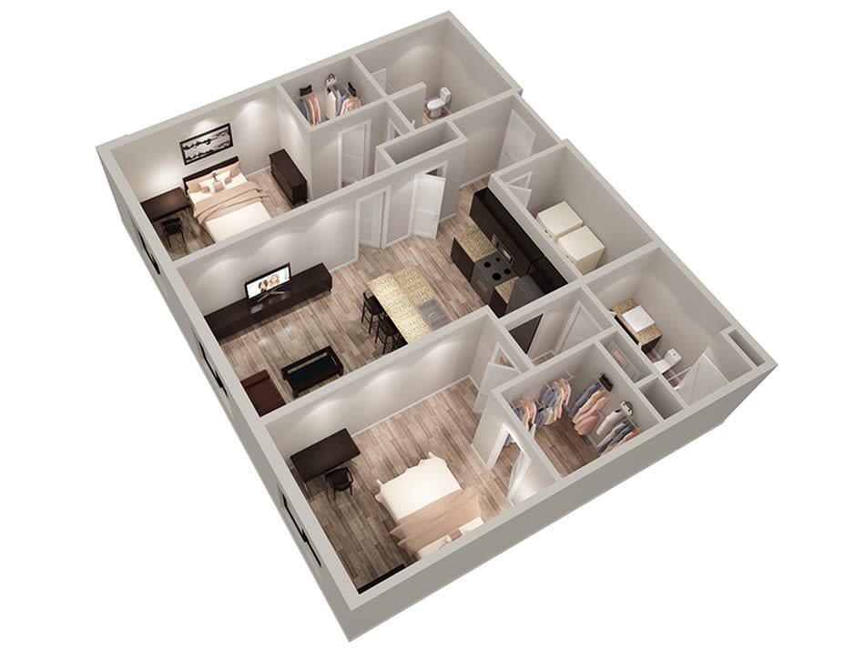 The Griff – Individual Bedroom - Priced By Bed