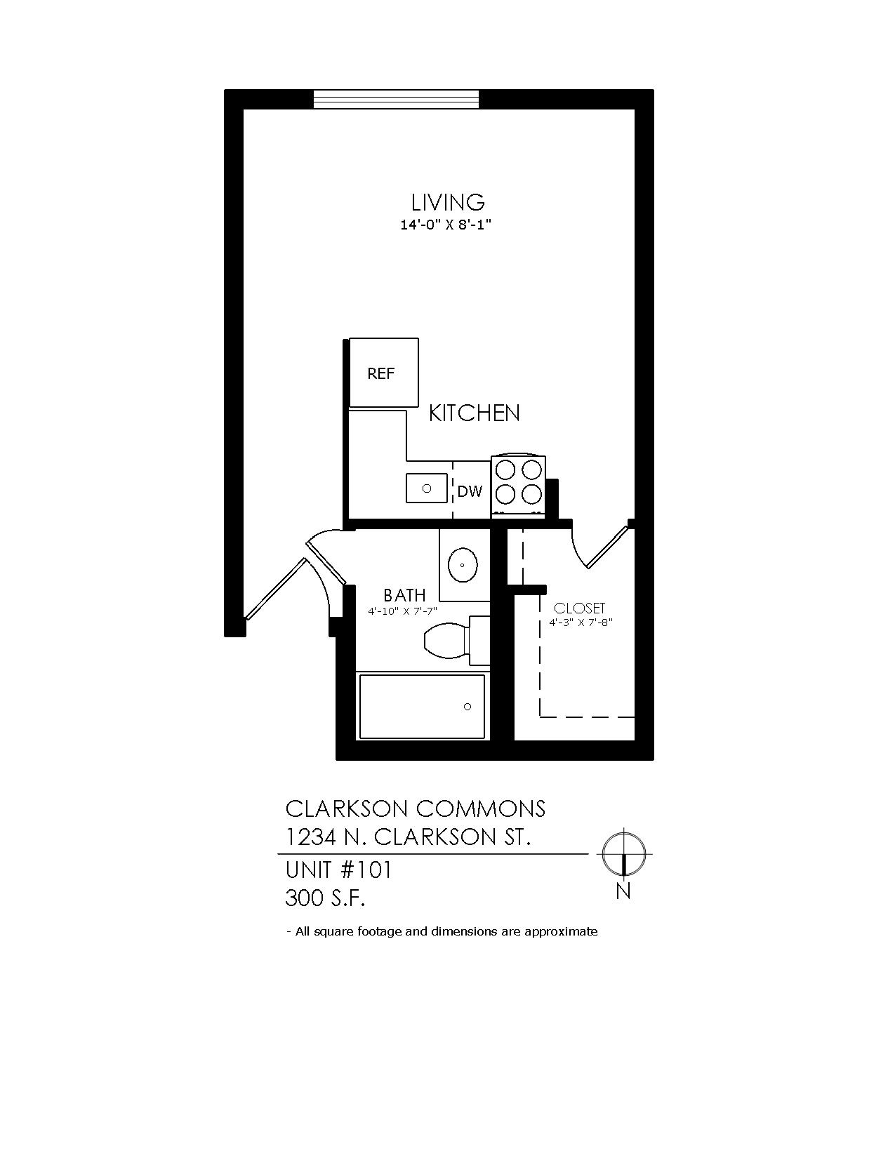 Clarkson Commons – 101