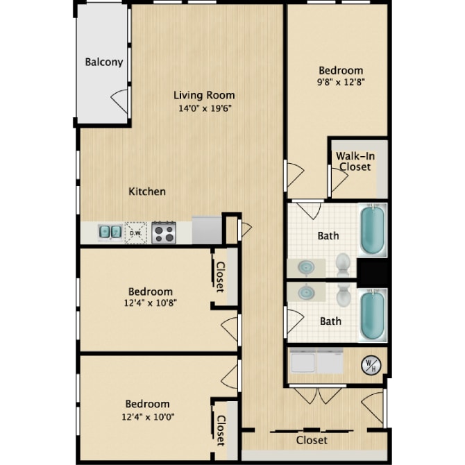 Cannery Row – 3 Bedroom