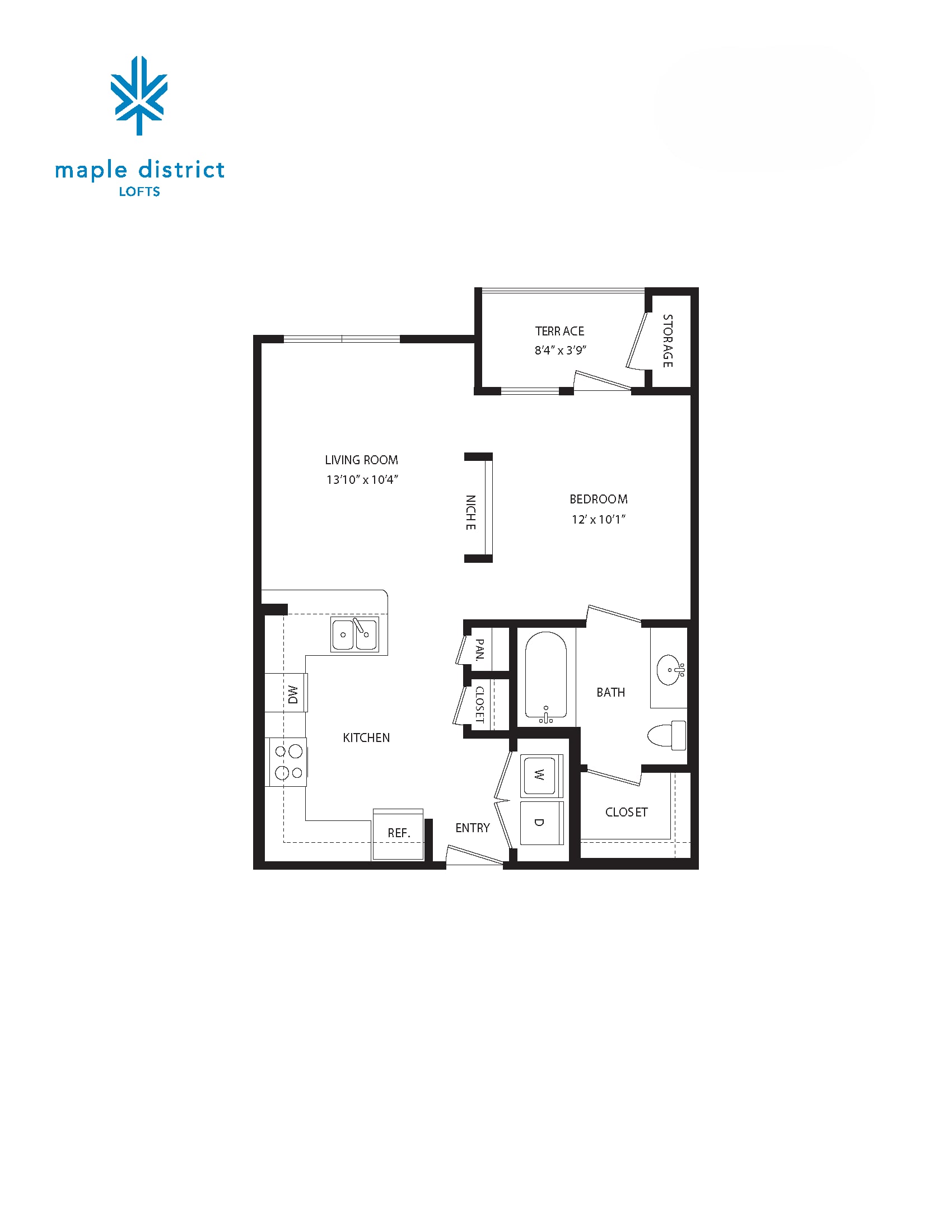 Maple District Lofts – 217