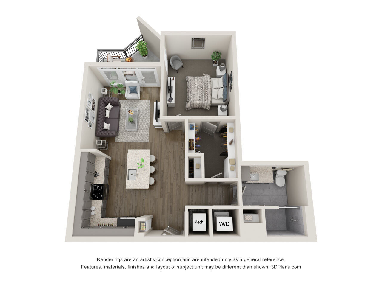 Preserve at Westfields I – 1 bed, 1 bath, $2599