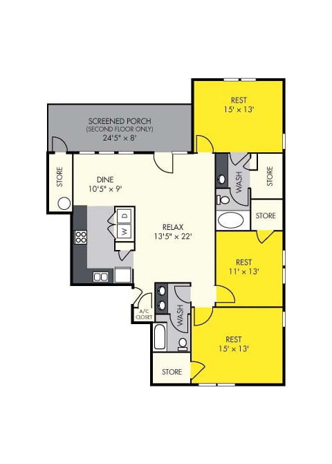 Crosstimbers Apartment Homes – 1200-F