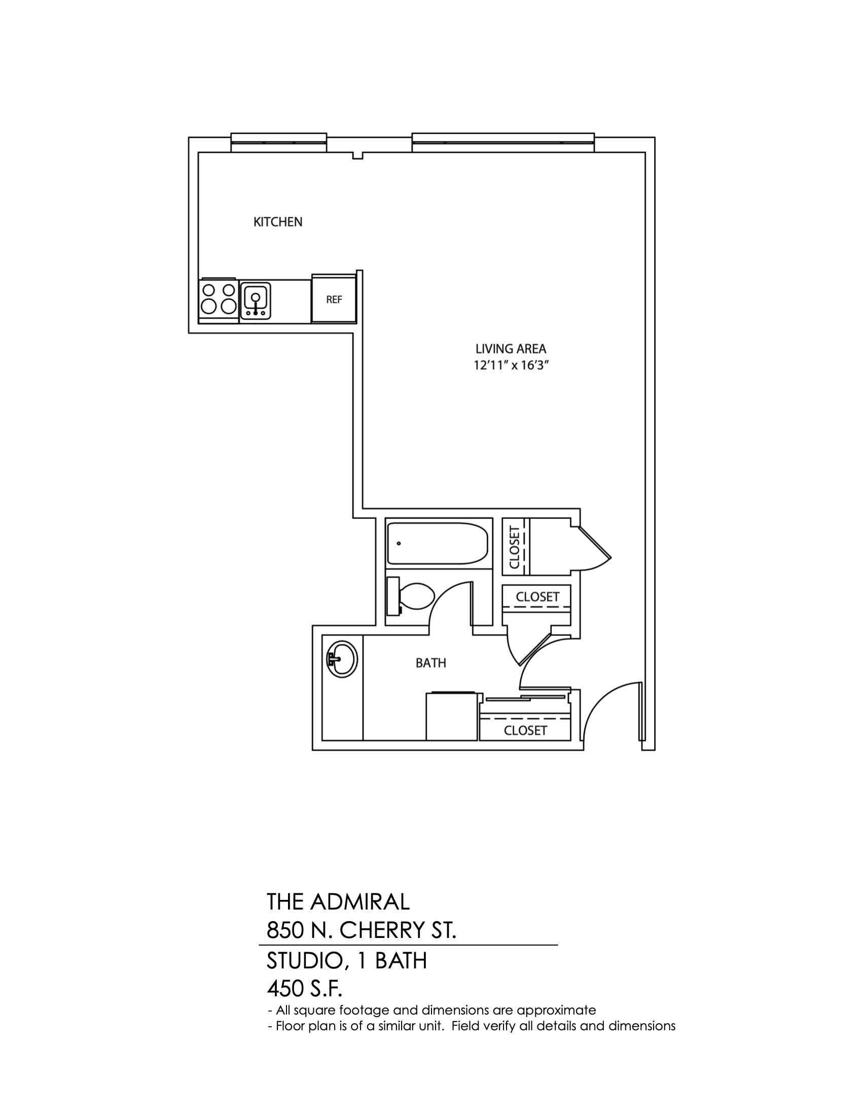Admiral Apartments – 305