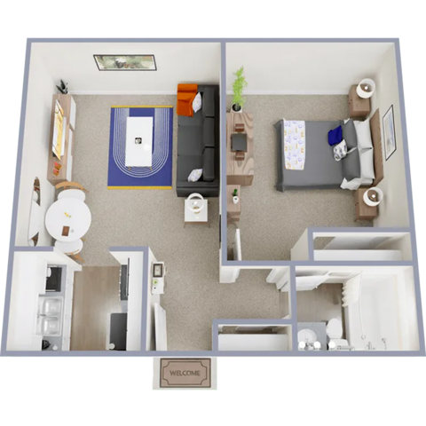 Central Heights Apartments – 214