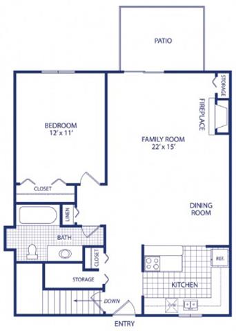 Westwind Townhomes – One Bedroom