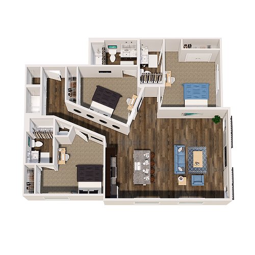 Student Housing – Private - Priced By Bed