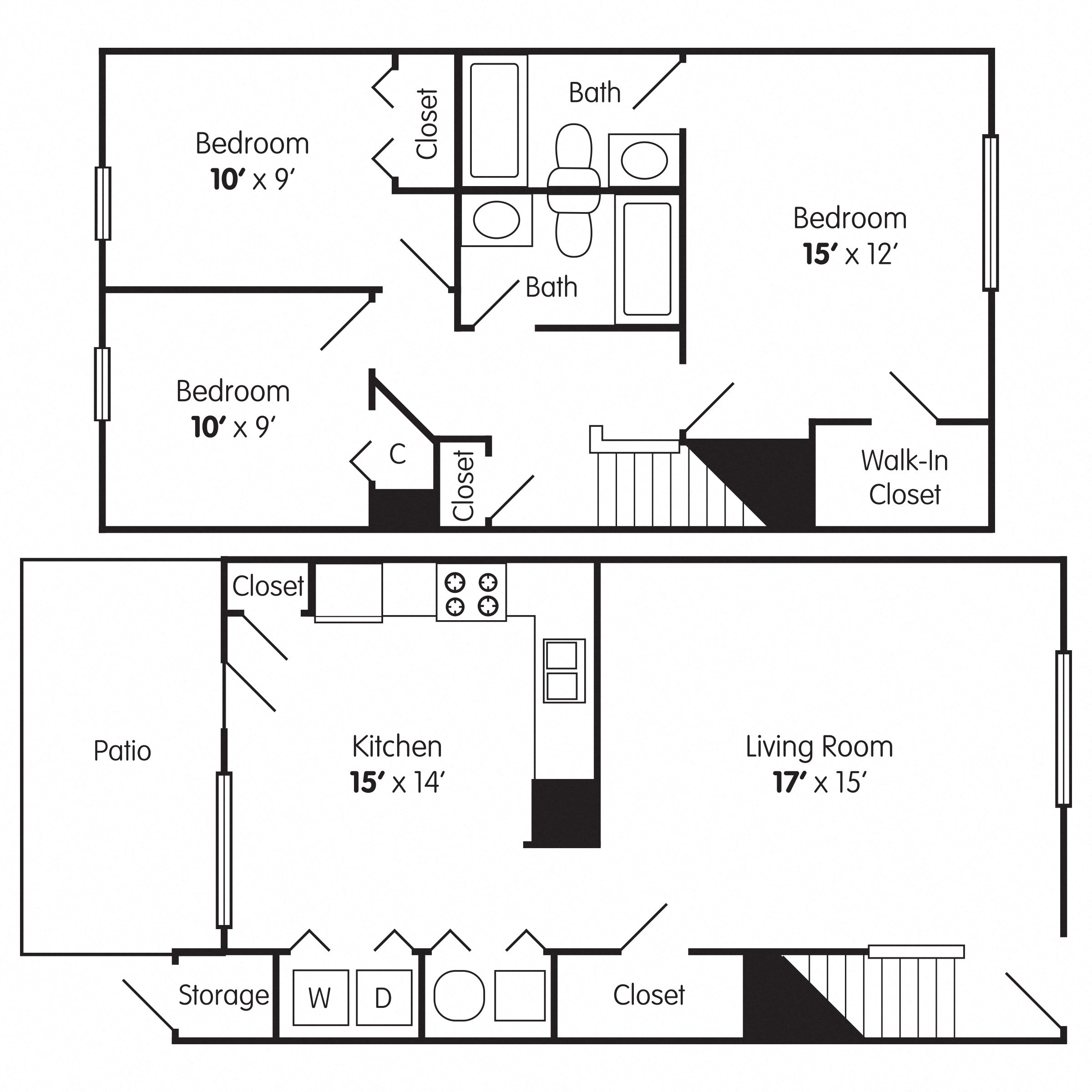 Bethabara Pointe – 031511