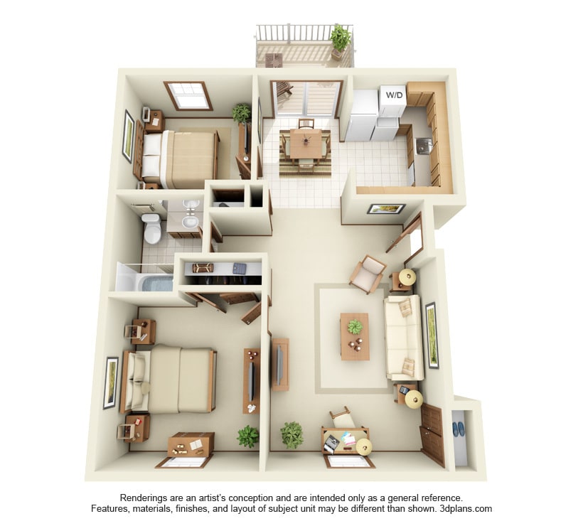 Graystone Apartments – 2nd Floor 2 Bedroom