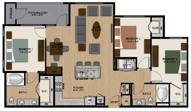 Skyview Flats – 1201
