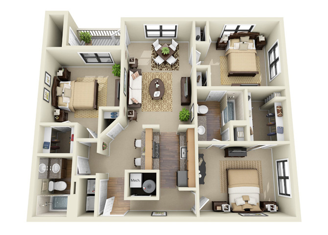 Park Trace Apartments – 1012
