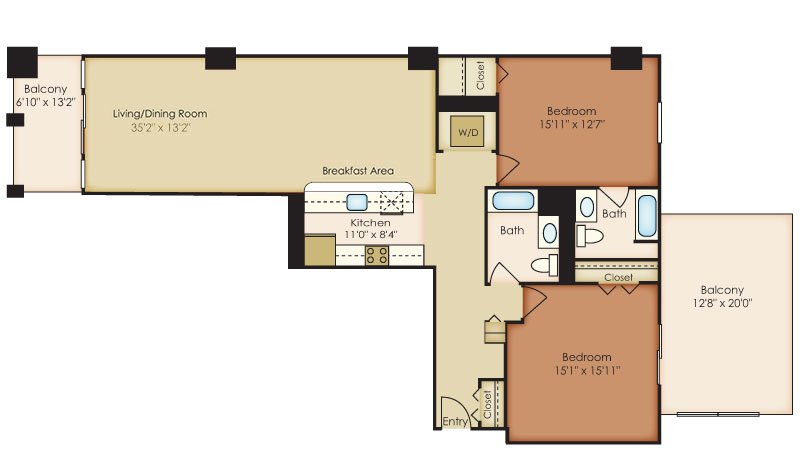 222 Saratoga Apartments – 501