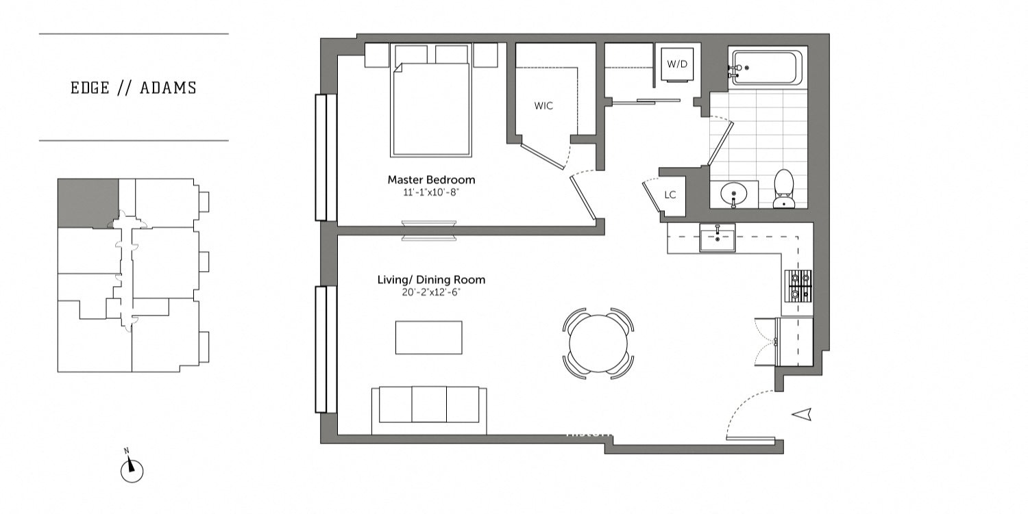 Edge Lofts – A-506