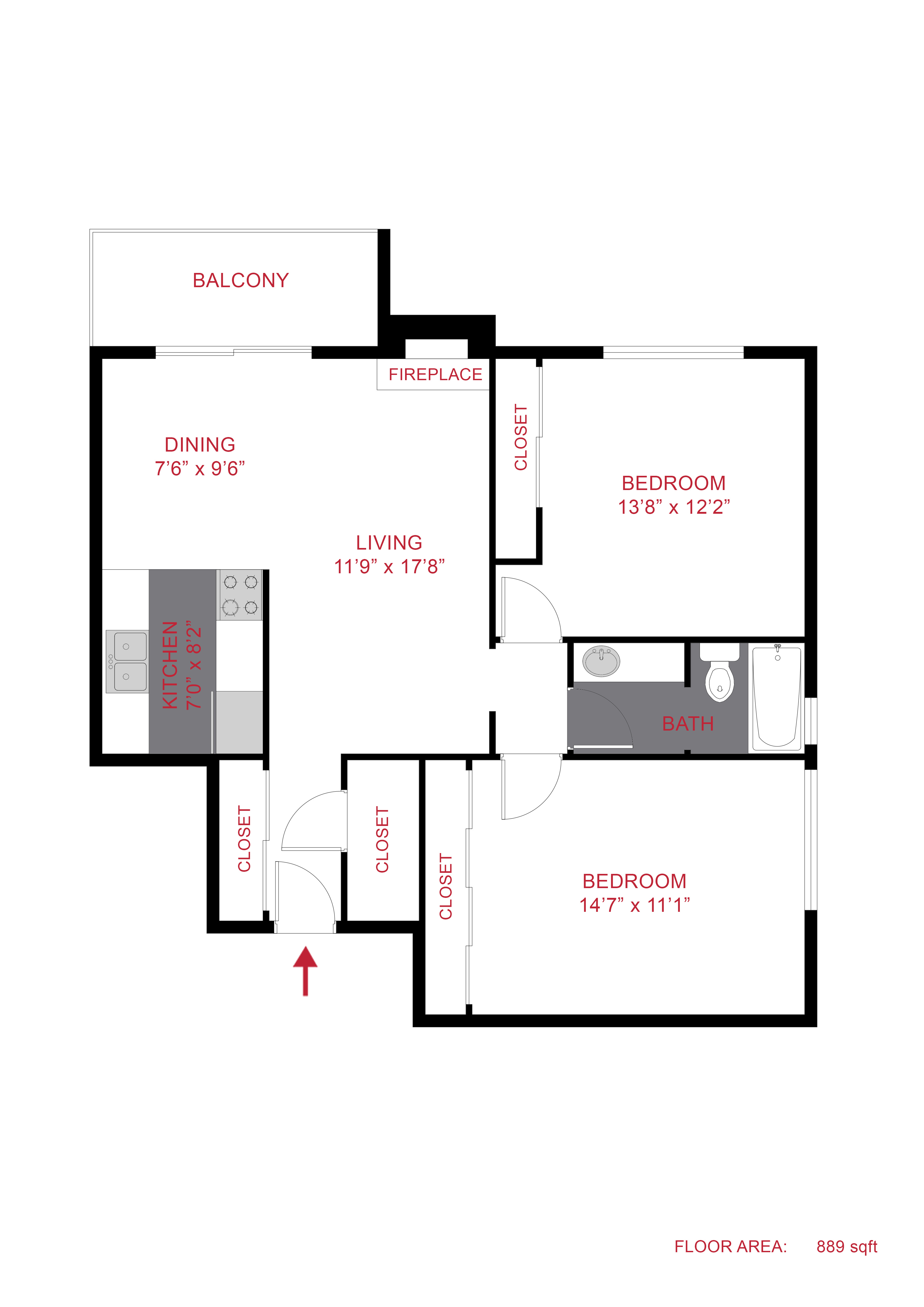 1265 Downing – 412