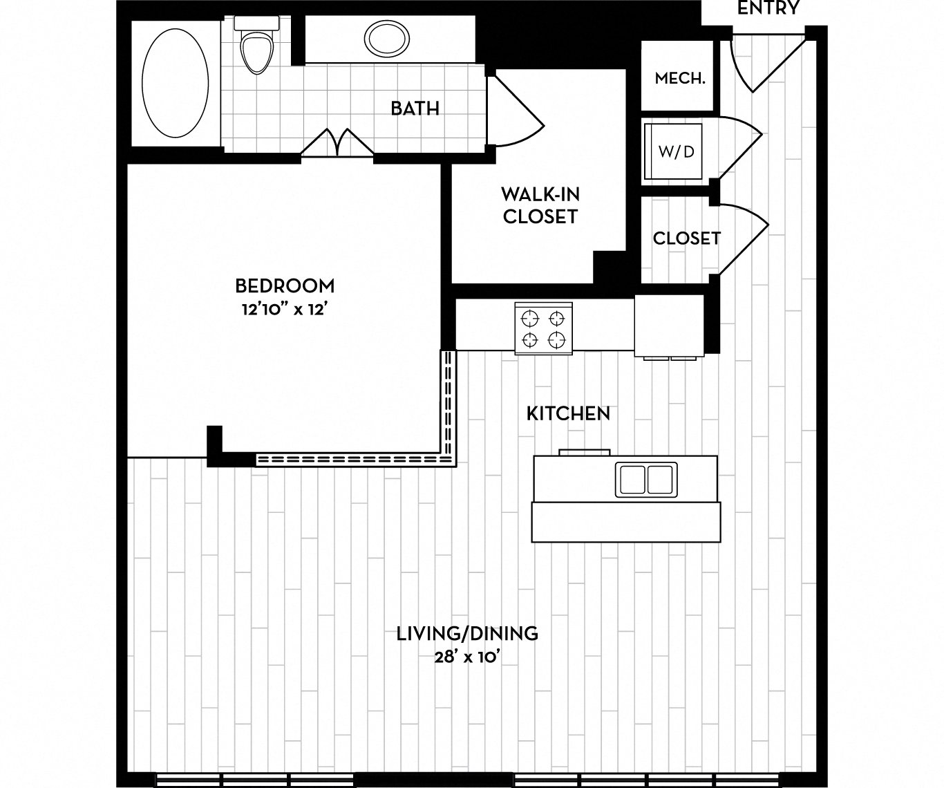 The Boulevard Apartments Denver – 1203