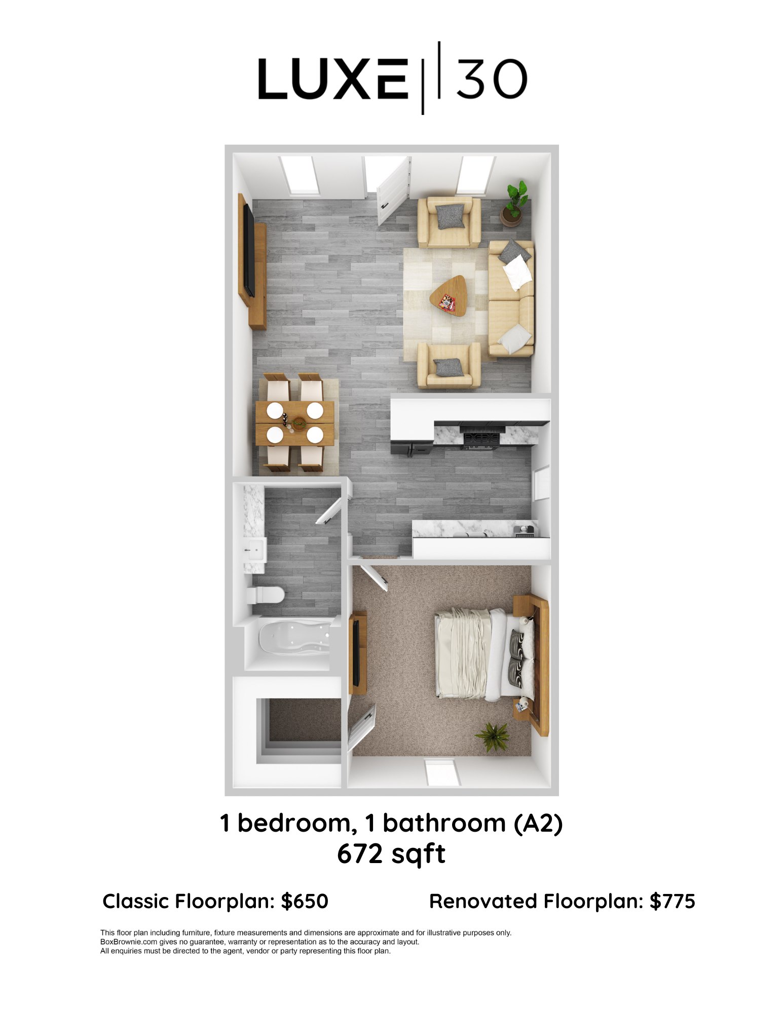 Luxe 30 Apartments – Bldg 02-02