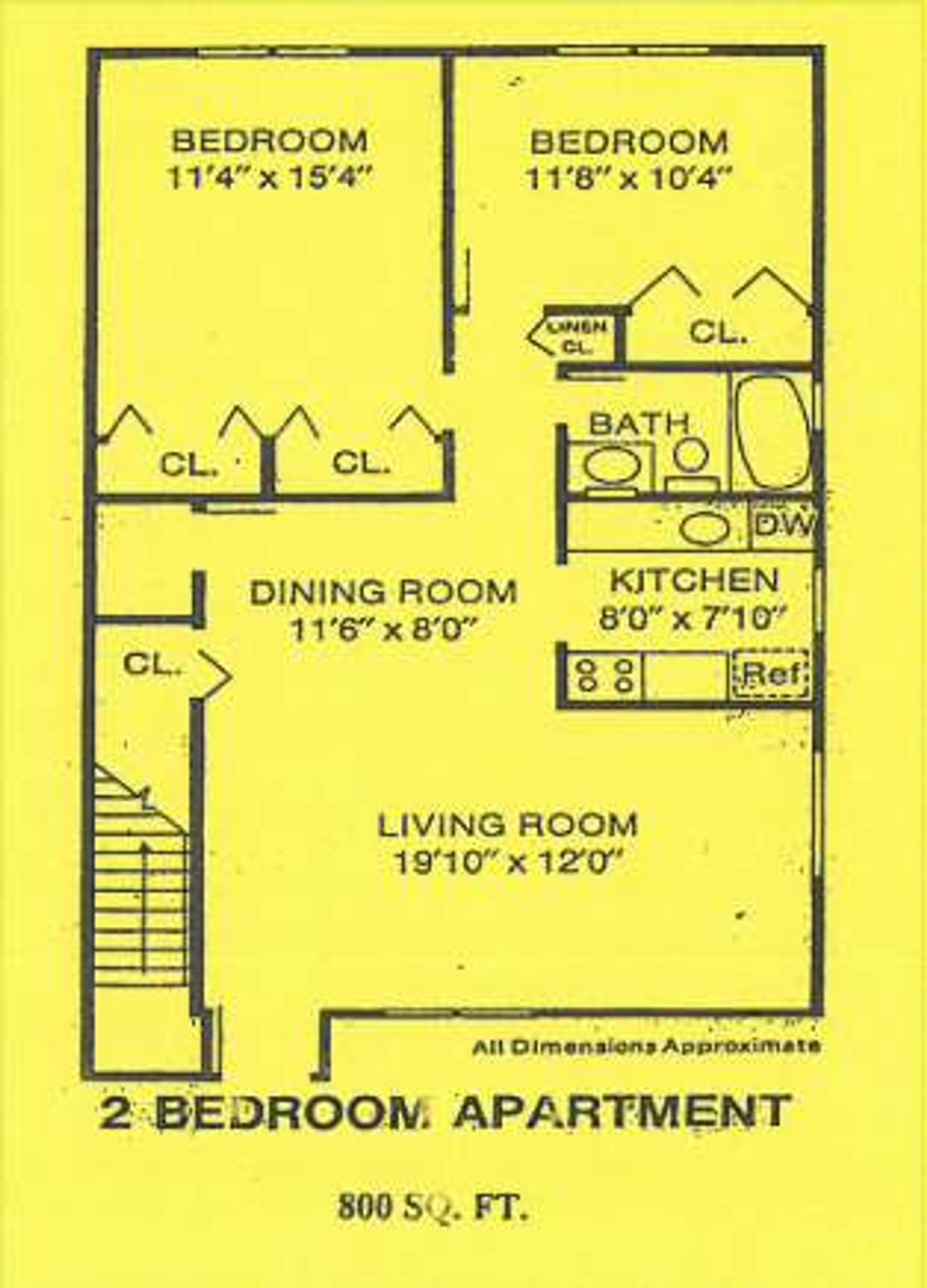 Lafayette Hills – 2 beds, 1 bath, $1800