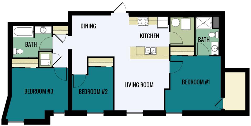 Parish School Apartments – 1-G004