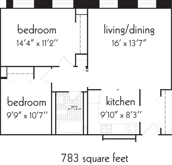 Bancroft Luxury Apartments – E406