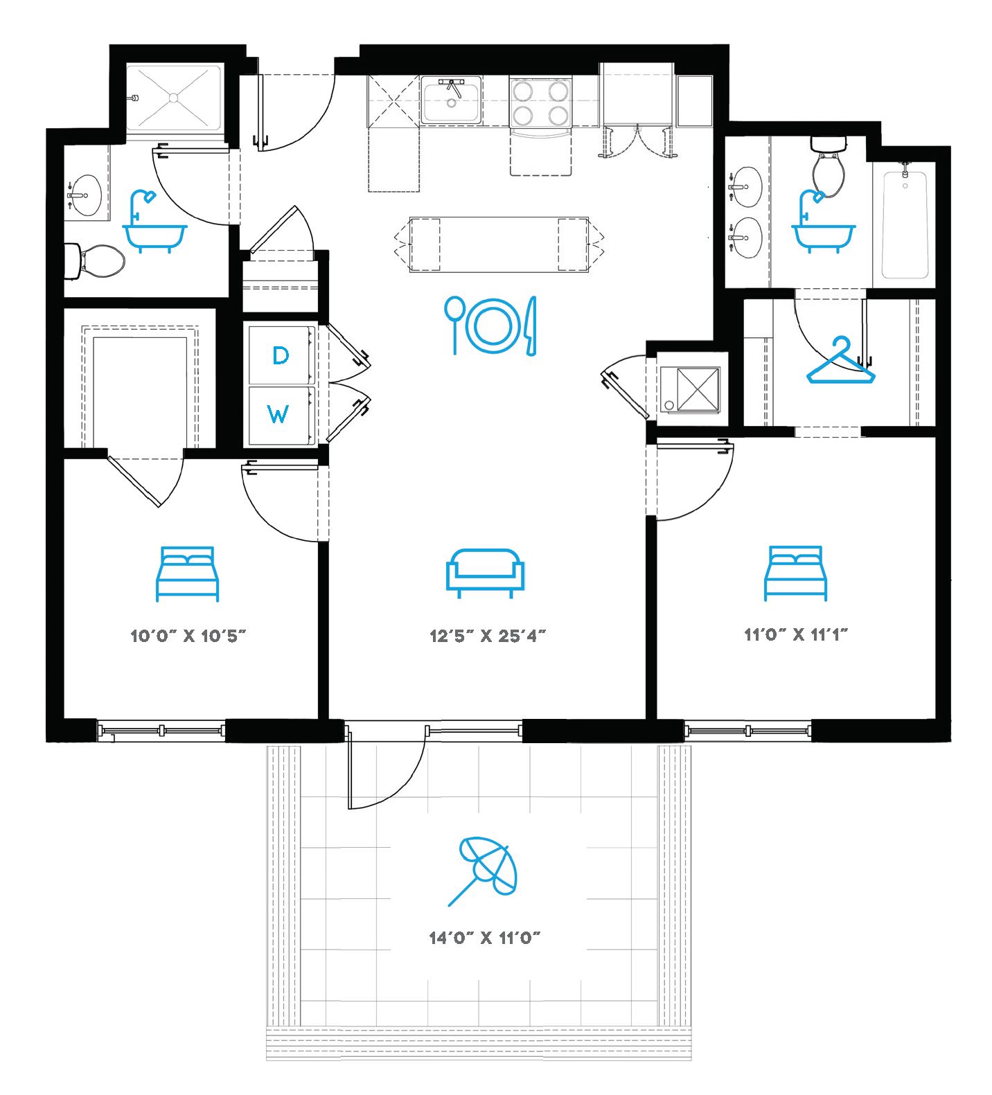 Luxe Logan Square – 223S