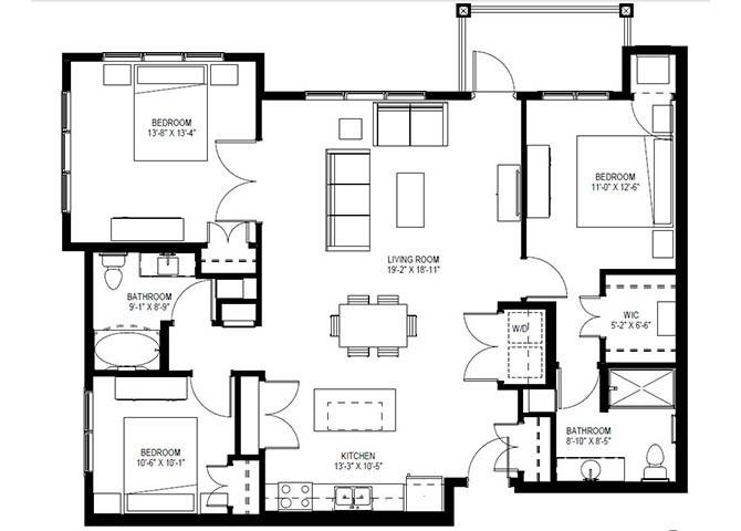 Senior & Affordable Housing – The Legends of Blaine 55+ Apartments – 402