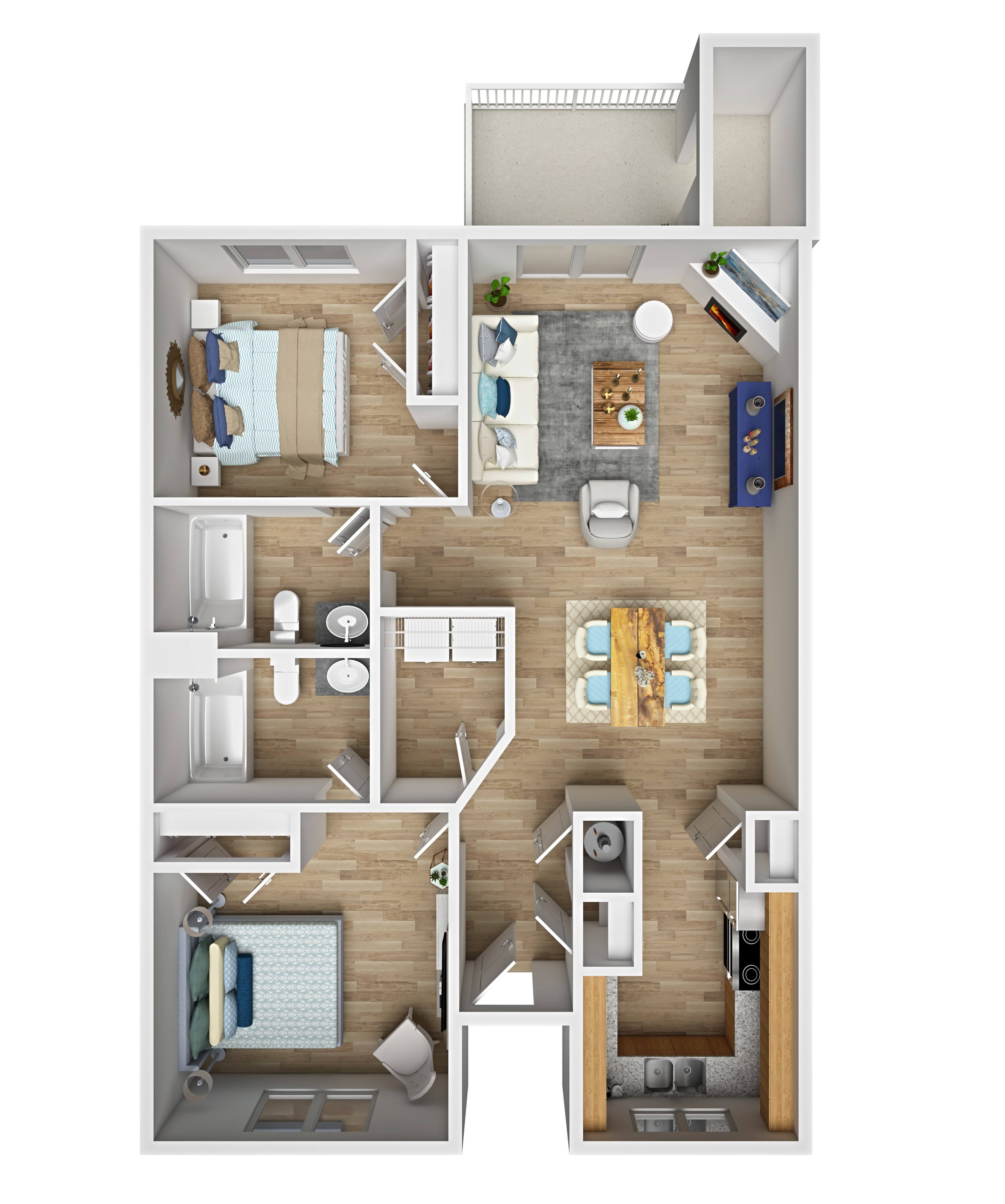 Flats at Leland – 128-104