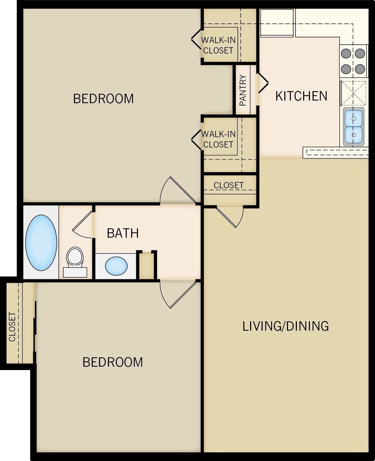 Greenbrier Apartments – 1-107