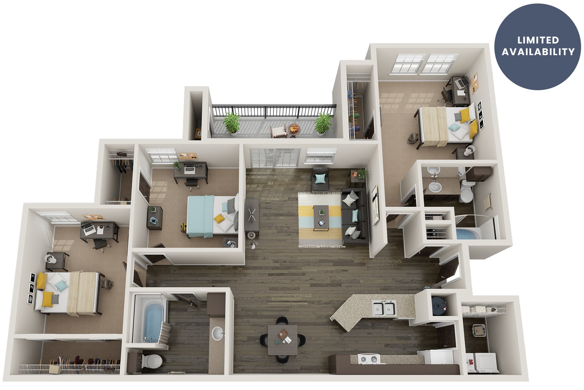 The Landing Fayetteville Student Housing – Private - Priced By Bed