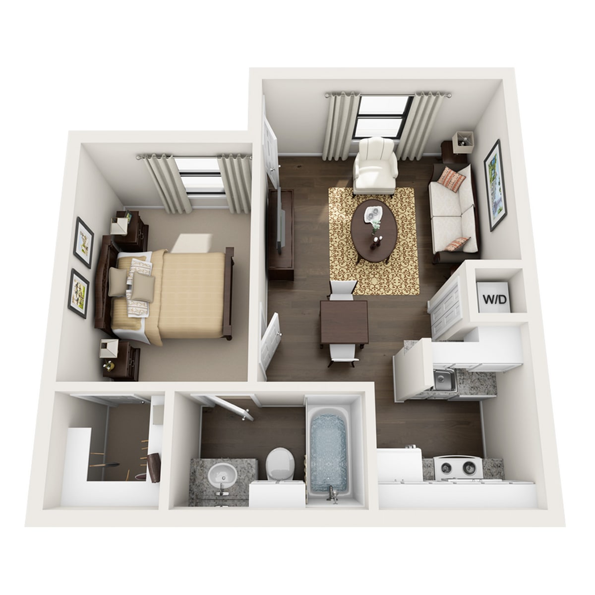 The Landing College Station – Furnished - Priced By Bed