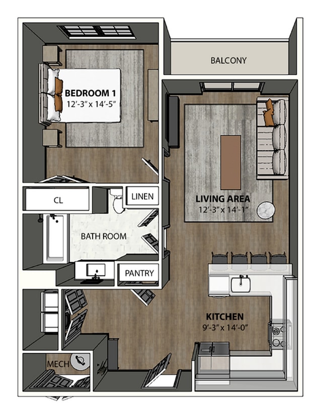 Emerson Flats – 1210