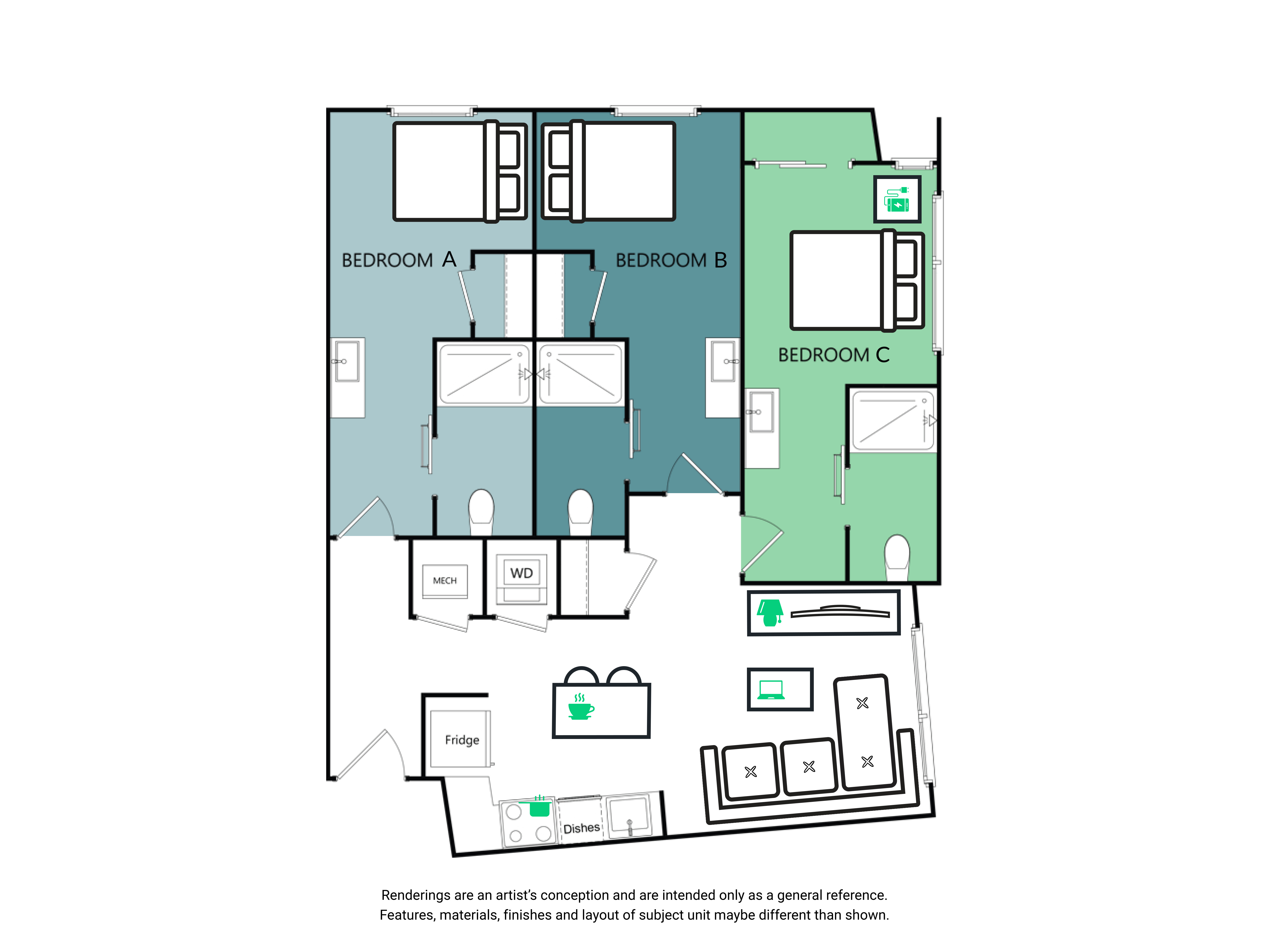 Wheelhouse Co Living – 203-C