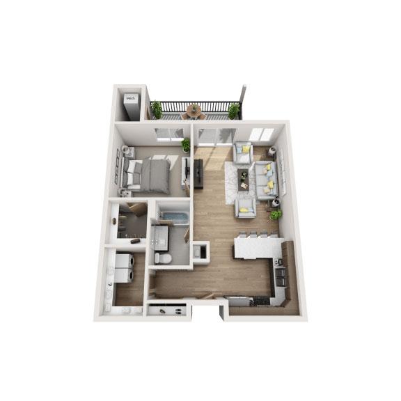 Lake Ridge Luxury Apartments – 1309