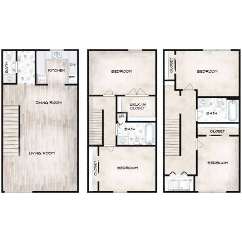 Townhouses on 10th – E