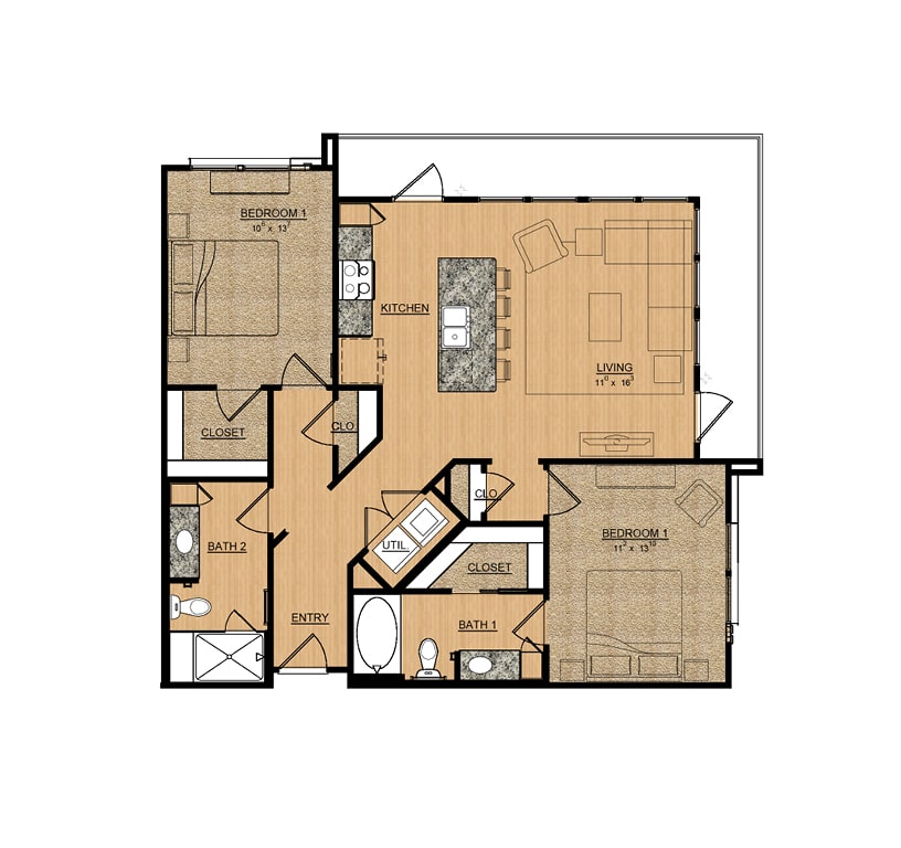 Magnolia Park Apartments – 101