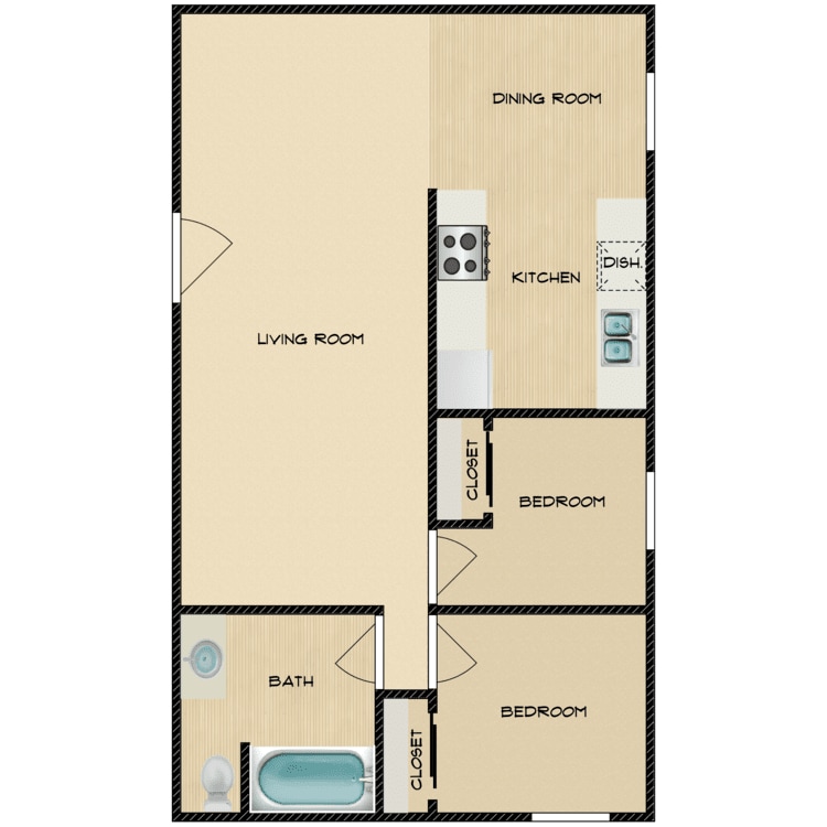 Palm Lane Apartment Homes – Barcelona 2