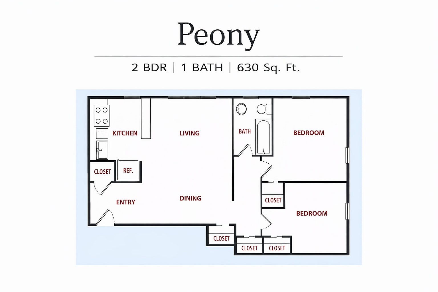 Courtyard Park Apartments – 104