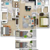 Floor plan: Vancouver with Sunroom