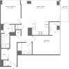 Floor plan: 2 Bed/2 Bath_B3