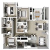 Floor plan: 3/2