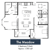 Floor plan: The Meadow Classic